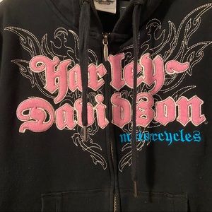 Harley-Davidson Hooded Zip Sweatshirt